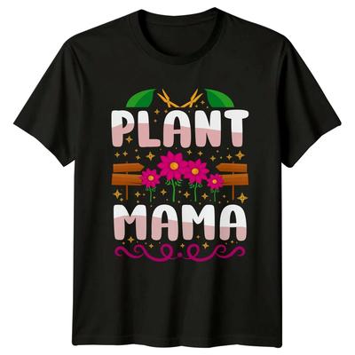 Plant Mama Womens T-Shirt Indoor Plants Gardening Mothers Day Gift For Her