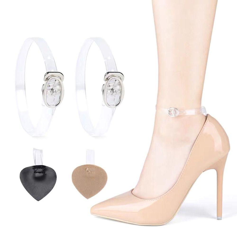 Fashion Anti-skid Ankle Shoe Belt Metal Tip Bundle Laces High Heels Shoes Tie Straps Band Shoelaces Women