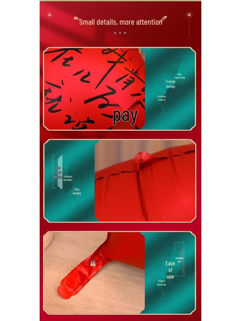 Heart-Shaped Balloon Wedding Decoration Set: Perfect for Engagements and Photo Props.