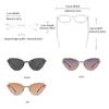 GCV Brand new Women 2 In 1 Polarized Sunglasses Anti blue light glasses butterfly frame multifunctional Medical applicability