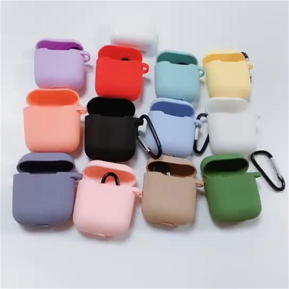 Soft Charging Box Bluetooth Earphone Case Protective Earphone Cover Silicone Cases