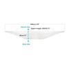 Tissu de calfeutrage pour climatiseur - AIMOONSA - 300 cm - Blanc - Universel - Installation facile