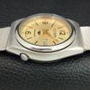 VINTAGE CITIZEN AUTOMATIC 8200 JAPAN MENS GOLDEN COLOR DIAL WATCH a708417-1