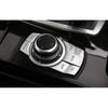 Multimedia Button Sticker Middle Console For BMW X3 F25 X4 Matte Silver 2011-17