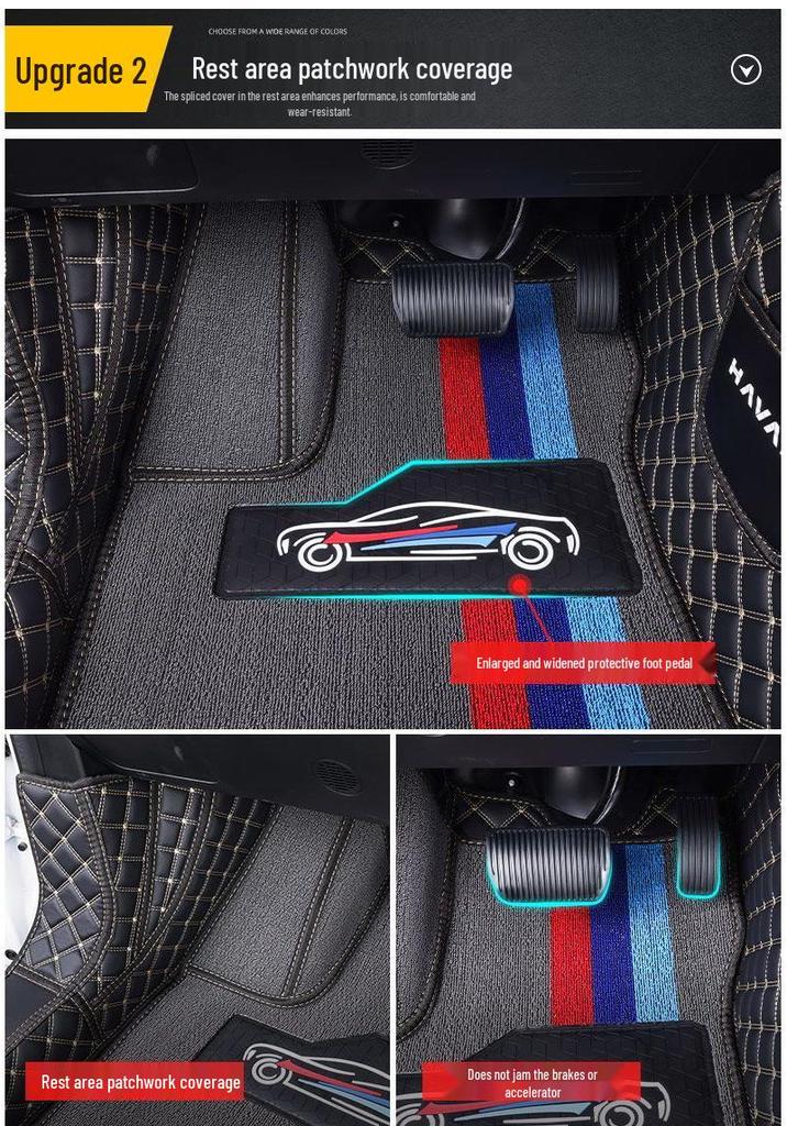 Haval Big Dog 2nd Gen Foot Mats with Special Surround Decor for Border Collie Plus