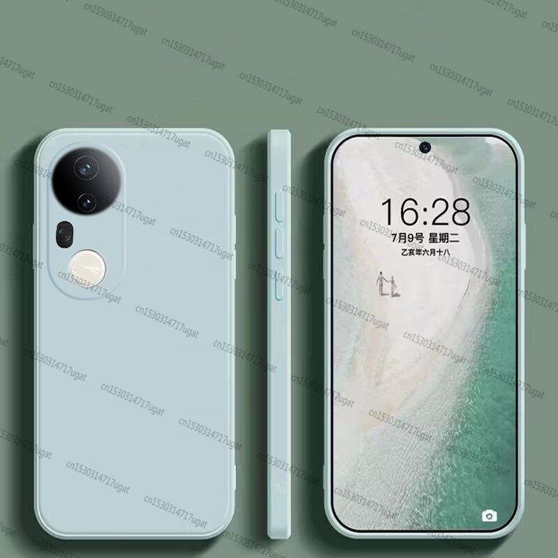 For Vivo T4 Ultra Case For Vivo T4 Ultra Soft Liquid Silicone Candy Color Phone Case For Vivo T4 Ultra Case 6.67 inch