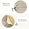 20 Pcs 3D Wood Grain Self-Adhesive PVC Wall Sticker  Waterproof  Stain Resistant  Washable  Collision Resistant Waterproof and Moisture-proof