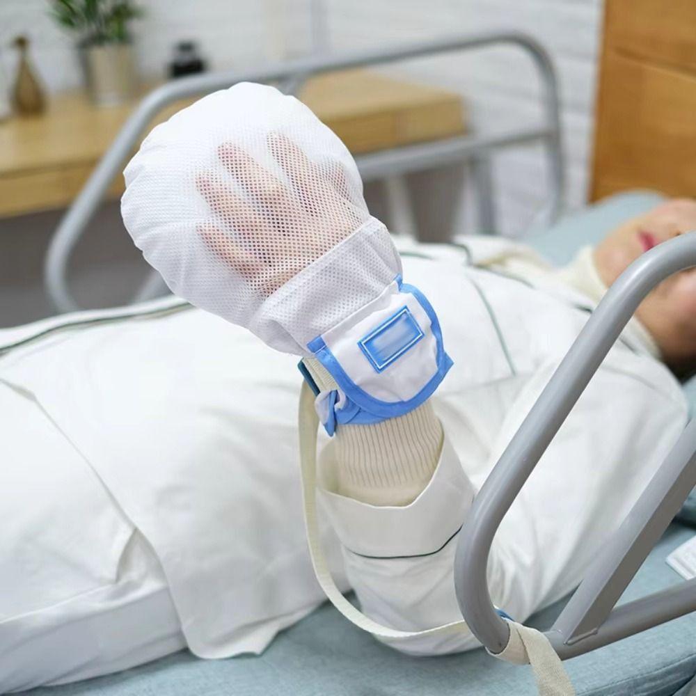 Softer Bottom Anti Scratch Glove Extra-Thick Bottom Dementia Care Gloves  Homecare Use