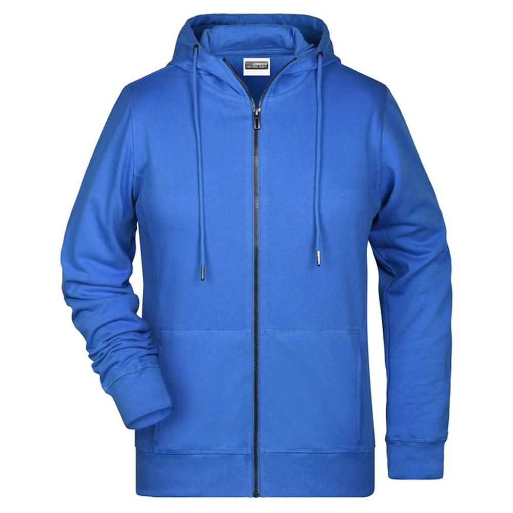 James and Nicholson Womens/Ladies Full Zip Hoodie