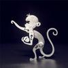 3D Puzzle Cartoon Monkey Metal Model Building Kits for Adults Mechanical Animals Zodiac Monkey Jigsaw DIY Assembly Gift