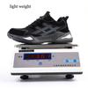 Cozok Lightweight Breathable Protective Mesh Safety Shoes For Men Puncture Resistant Steel Toe Work Sneakers Size 46
