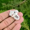 Easter Deal Oval Rainbow Moonstone Stone Bezel Promise Ring 925 Sterling Silver