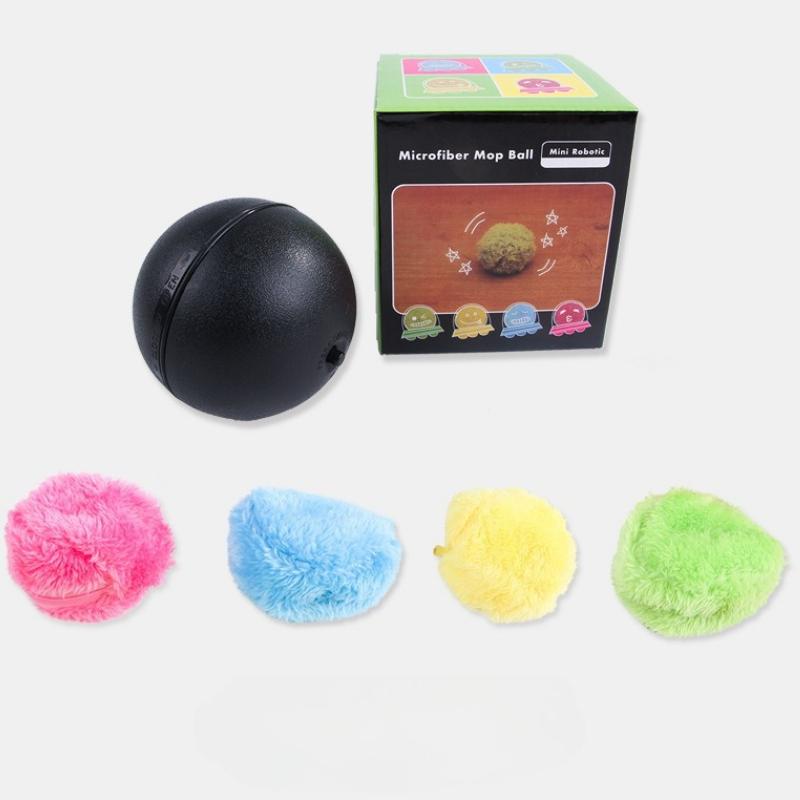Electric Pet Ball Toy Nibbling Plush Toy Ball Electric Cat Dog Teddy Interactive Boredom