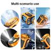 USB Rechargeable Small Waist Fan 3 Speeds Wearable Belt Fan Clip on Wearable Belt Personally Fans Outdoor Cooling Device