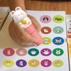 Sticker Seal Activity Pad Stamper 400 Sticker Kunsthandwerk Fidget Spielzeug Sammlerstück Charakter