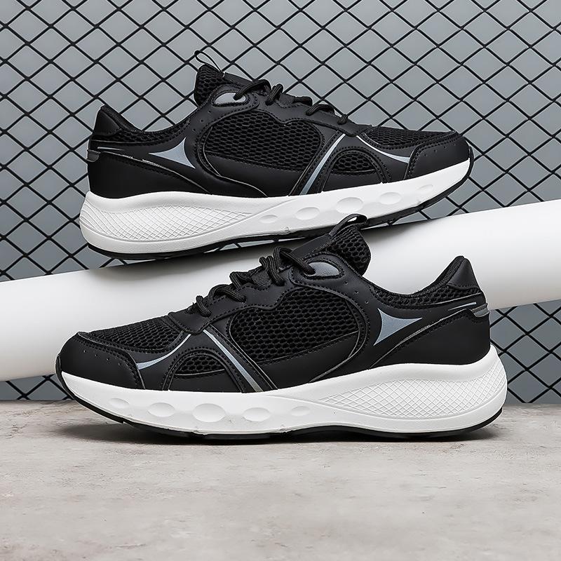 

МОДНАЯ ОБУВЬ, мужские дышащие спортивные кроссовки, спортивные кроссовки для бега, уличные женские теннисные кроссовки для тренажерного зала 39 чёрный