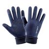 Winter Fleece-Lined Fingerless Suede Cycling Gloves - Men's & Women's Touchscreen Warm Sports Gloves