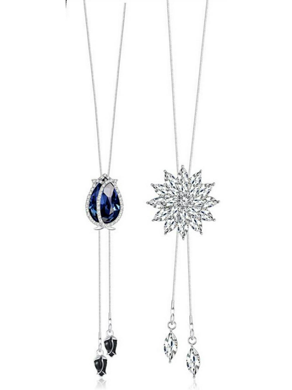 

Высококлассное женское ожерелье-цепочка для свитера - Европейская и американская роскошь, осенне-зимний кулон