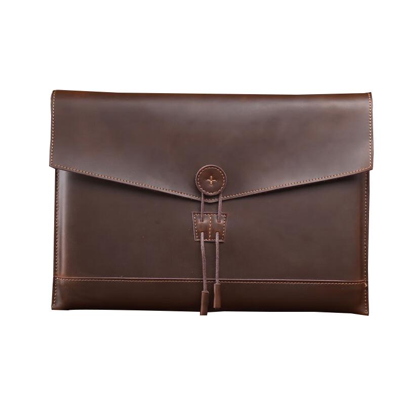 Li Shen Leather Laptop Sleeve & Storage Bag