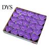 Tea Candle 50Pcs Smokeless Round/Heart Shape Flickering Birthday Mini Desktop Atmospheres for Party Wax