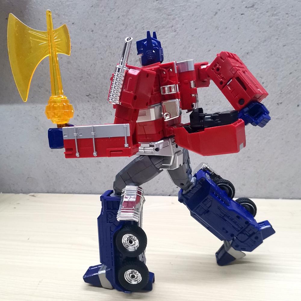 Optimus Commander Transformation Toys Trailers Tactical Container Car Action Figure Deformation Robot Anime Model YOUHU MPP10 Poseable Articulated