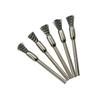 Rotary Tool Wire Brushes 10pcs Stainless Steel and Brass for Burr Removal Rust Removal and Metal Cleaning 3mm Shank