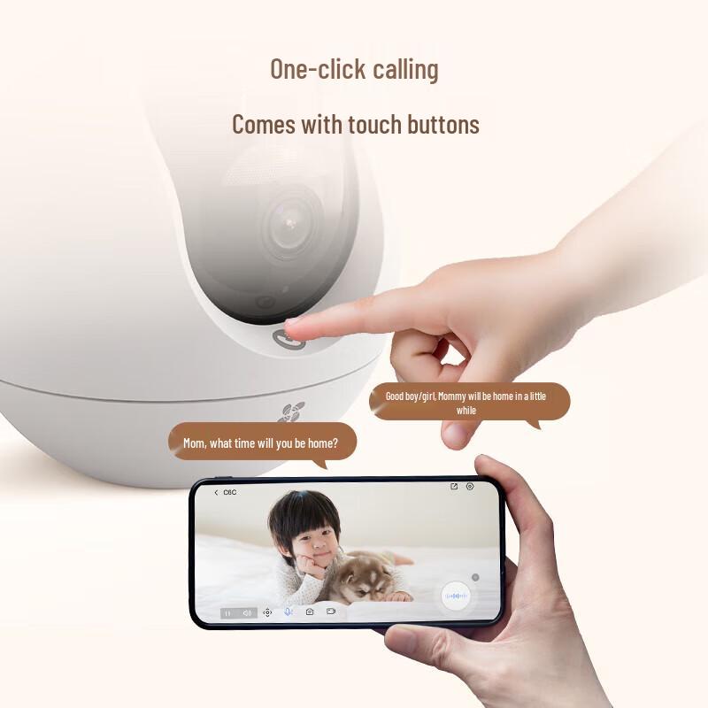 EZVIZ C6c 4K 8MP Chytrá vnitřní Wi-Fi bezpečnostní kamera (CN verze)