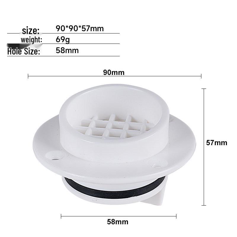 Seitenablaufventil für Yacht und Schnellboot