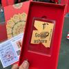 999 Fine Gold Encouragement Mobile Phone Sticker: Gaokao Exam Success Gold Card with Gift Box