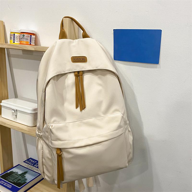 Women's Fashion Backpack Student Schoolbag Large Capacity High School Female Backpack Leisure Bags Shoulder Adjustable Backpack
