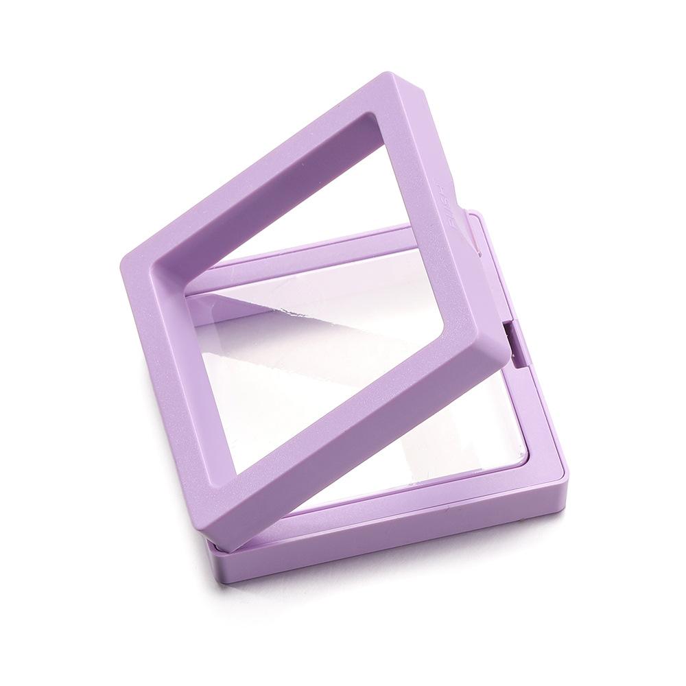 

Антиокислительная шкатулка для ювелирных изделий с ПЭ пленкой на подвеске, для хранения ожерелий, серег, колец, шкатулка для ювелирных изделий «сделай сам», демонстрационная шкатулка с ПЭ пленкой на подвеске S фиолетовый