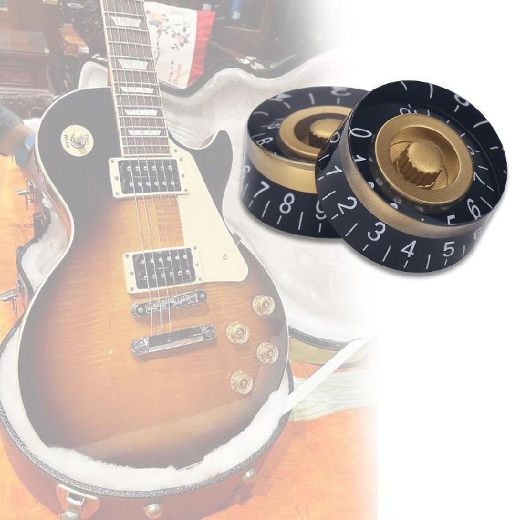 4 Stück E-Gitarren Geschwindigkeitsregler Geschwindigkeiten Lautstärken Klangregler E-Gitarren Ersatzteile Langlebig