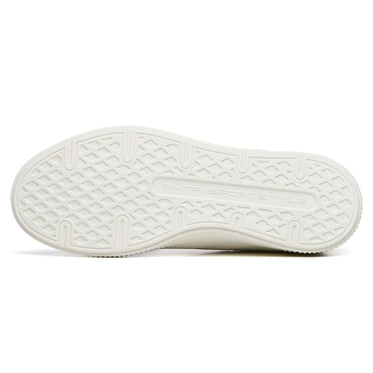 New Anta Low Top Skateboard Shoes Women's White 122258066-1