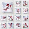 New Santa Claus Snowman Cute Pillowcase Christmas Gift Door Car Cushion Girls Birthday Gift