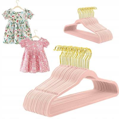 Children' Clothes Hangers 20 Pcs For Kids Gold [D-Wu4-Roz-Zt-Kids]