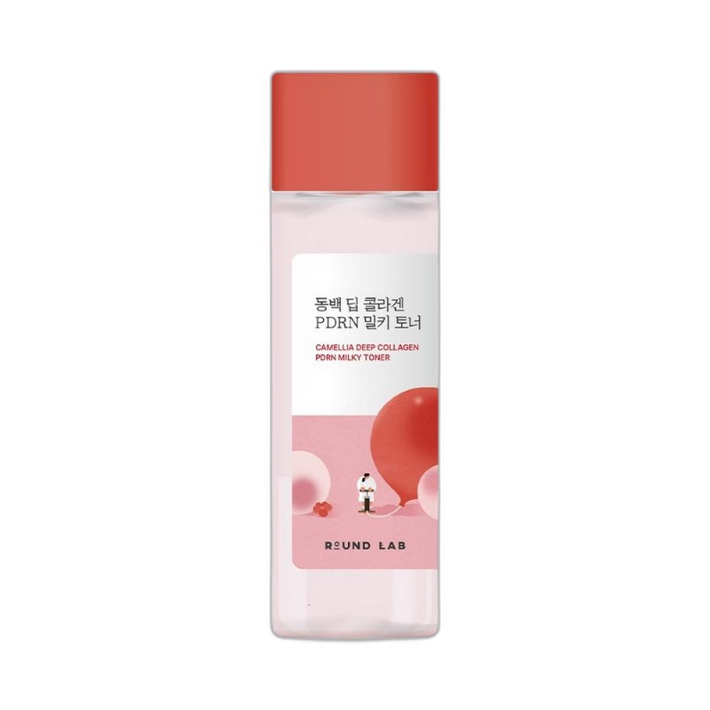 ROUND LAB Camellia Deep Collagen PDRN Milky Toner Skin Density 150ml