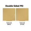 330x330mm PEI Spring Steel Sheet Flexible Print Build Plate Removable Surface Platform For ELEGOO Neptune 4 Plus 3D Printer