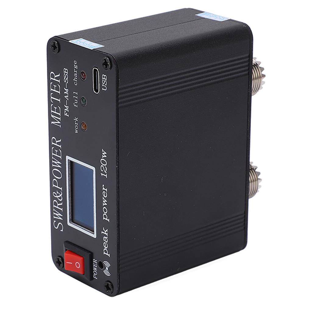 Shortwave Power Standing Wavemeter SWR and Power Meter Standing Wavemeter Aluminum Alloy