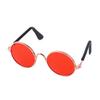 Pet Halloween Costume 3Pcs Set Adjustable Orange Cloak Cute Horns Design
