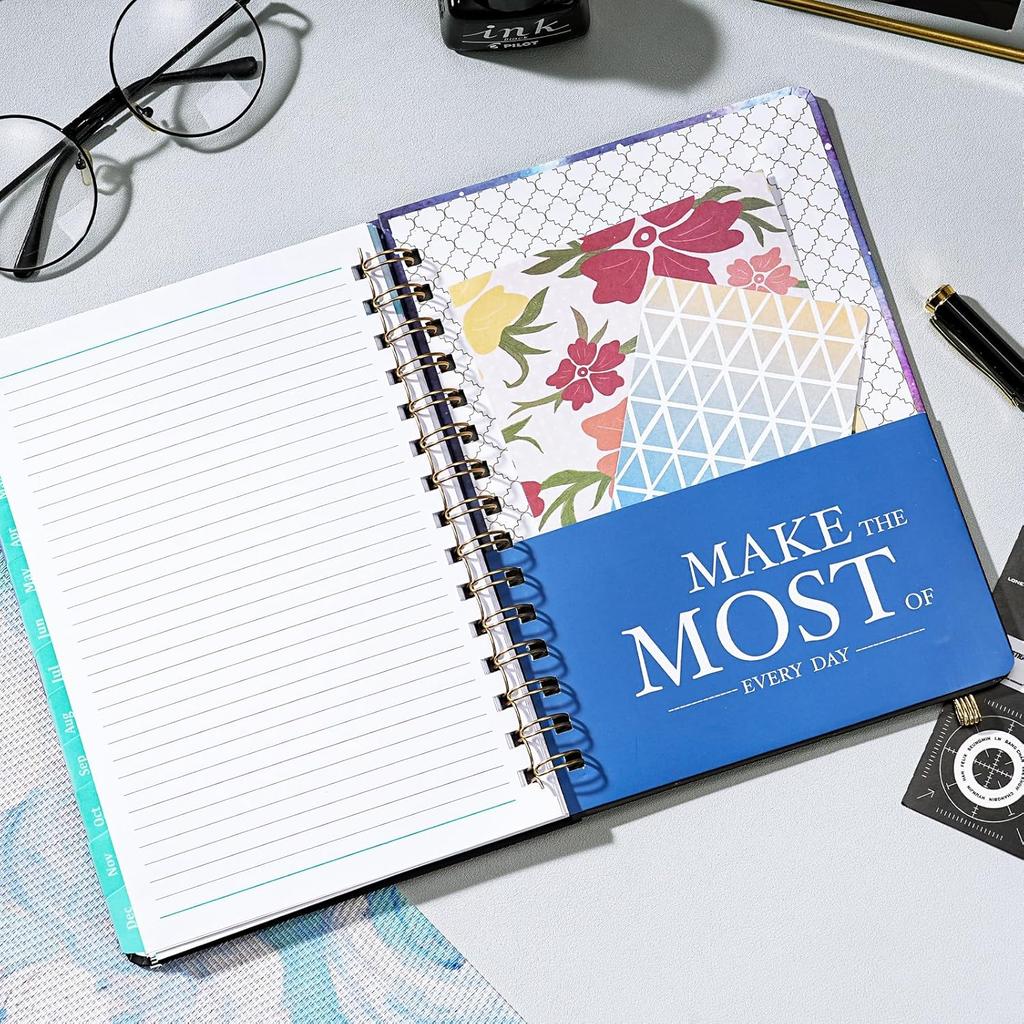 2026 Planner - 2026 Weekly and Monthly Planner, Jan 2026 - Dec 2026, 6.4" x 8.5", Marked Tabs, Back Pocket, Perfect Daily Organizer