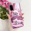 For Samsung Galaxy S20 Plus Case SM-G985F Luxury Bow Flowers Painted Cover Soft Silicone Case For Samsung S20+ S 20 Plus 5G Bags