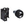 1-2 Position Switch M22-WRK/K10 Mounted To the Front Panel