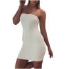 Fashion Women Casual Sleeveless Camis Vest Solid Ladies Slim Mini Dress