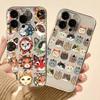 Cat Family Phone Case For IPhone 17 16e 16 15 14 13 12 Pro Max 16E 17E Air Plus Anti Fall And Anti Slip Case