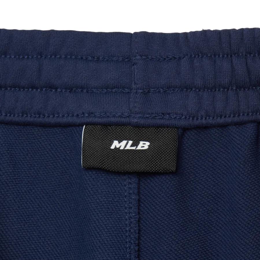 New MLB Knitted Sweatpants Unisex Marine Blue 3APTB0134-09NYS