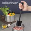 Modern Abs Handheld Meat Chopper With Stirring And Grinding For Food Prep And Gift Use
