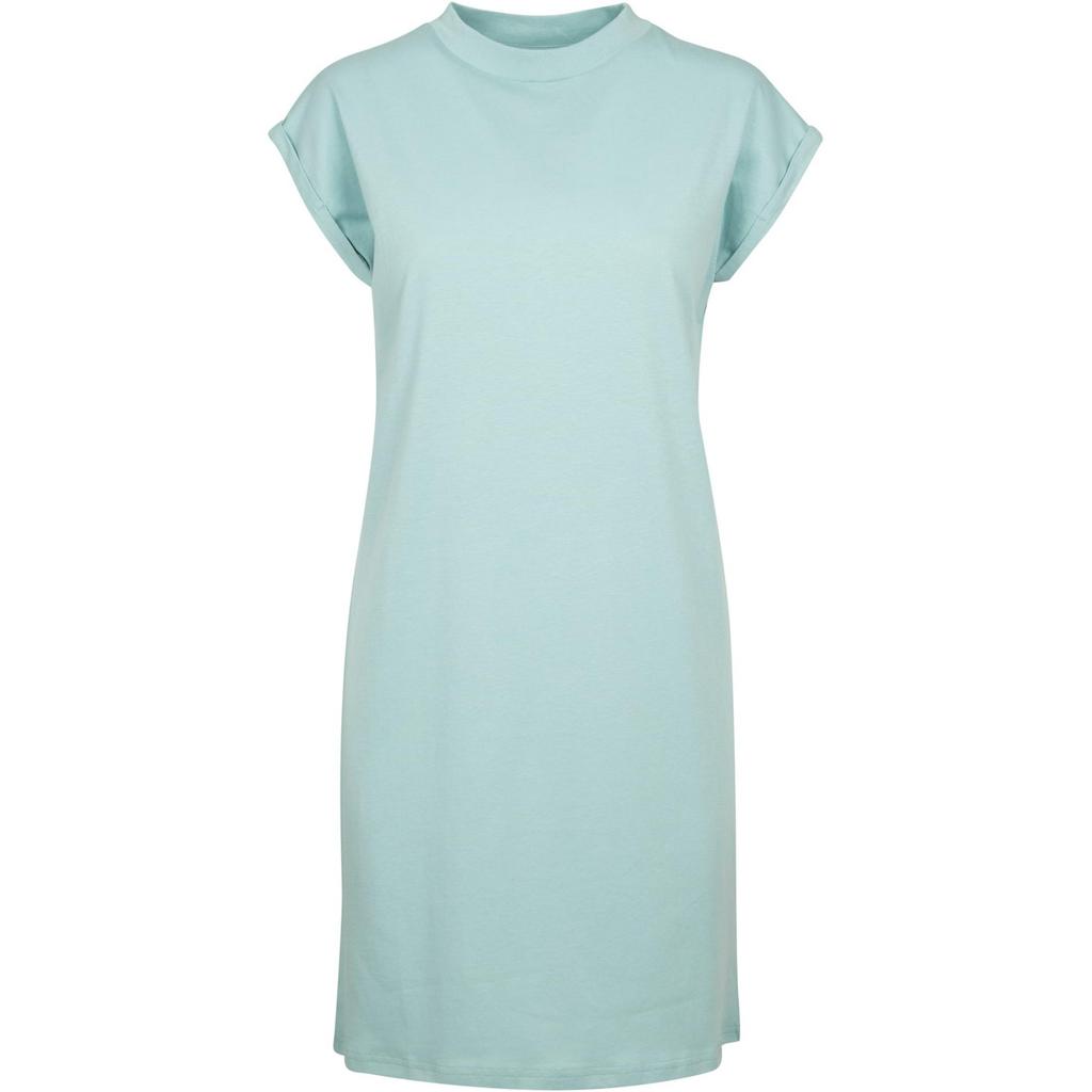 Build Your Brand Womens/Ladies Extended Shoulder Casual Dress