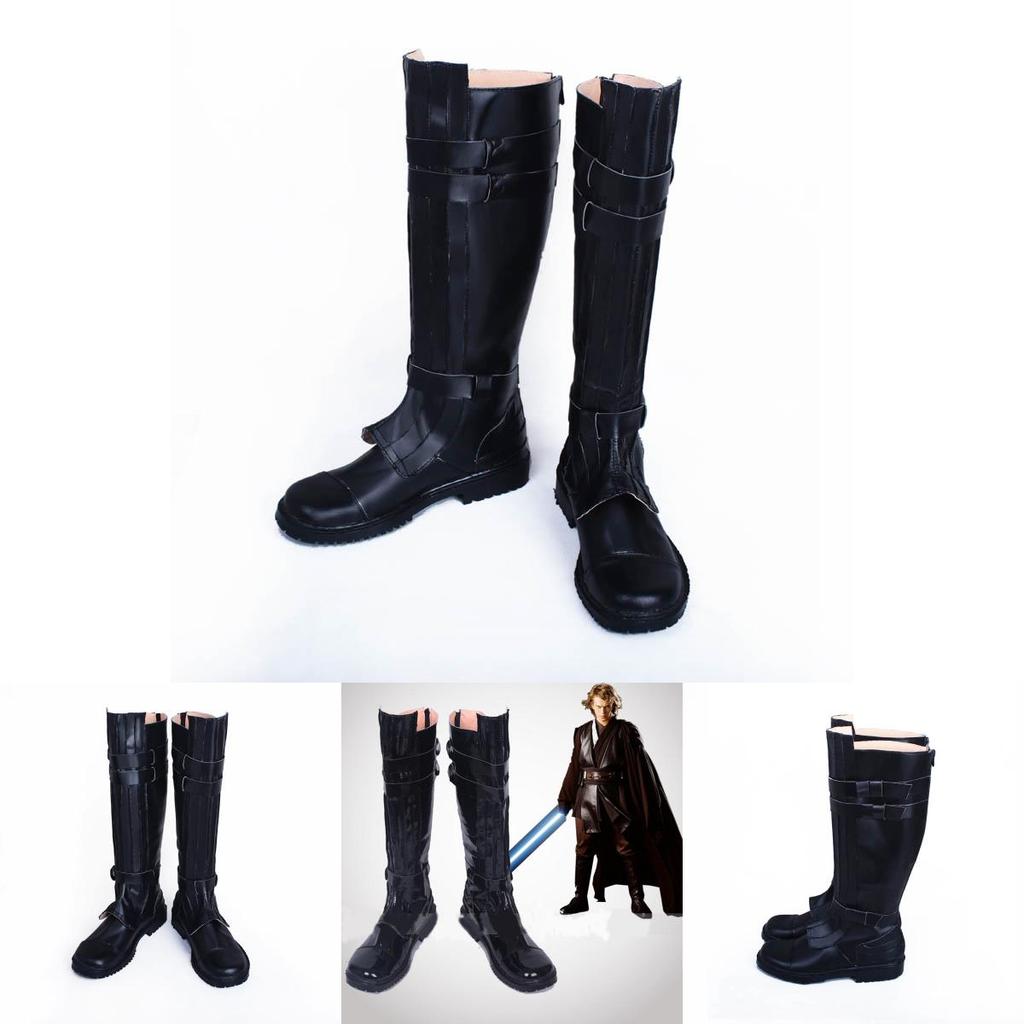Premium Quality Hot Movie Star Wars Anakin-skywalker Cosplay Shoes Boots Customized For All Sizes