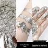 Cosmetic Silver Magic Mirror Powder for Eyeshadow & Nail Polish - Super Flashy Pearlescent Powder In Stock