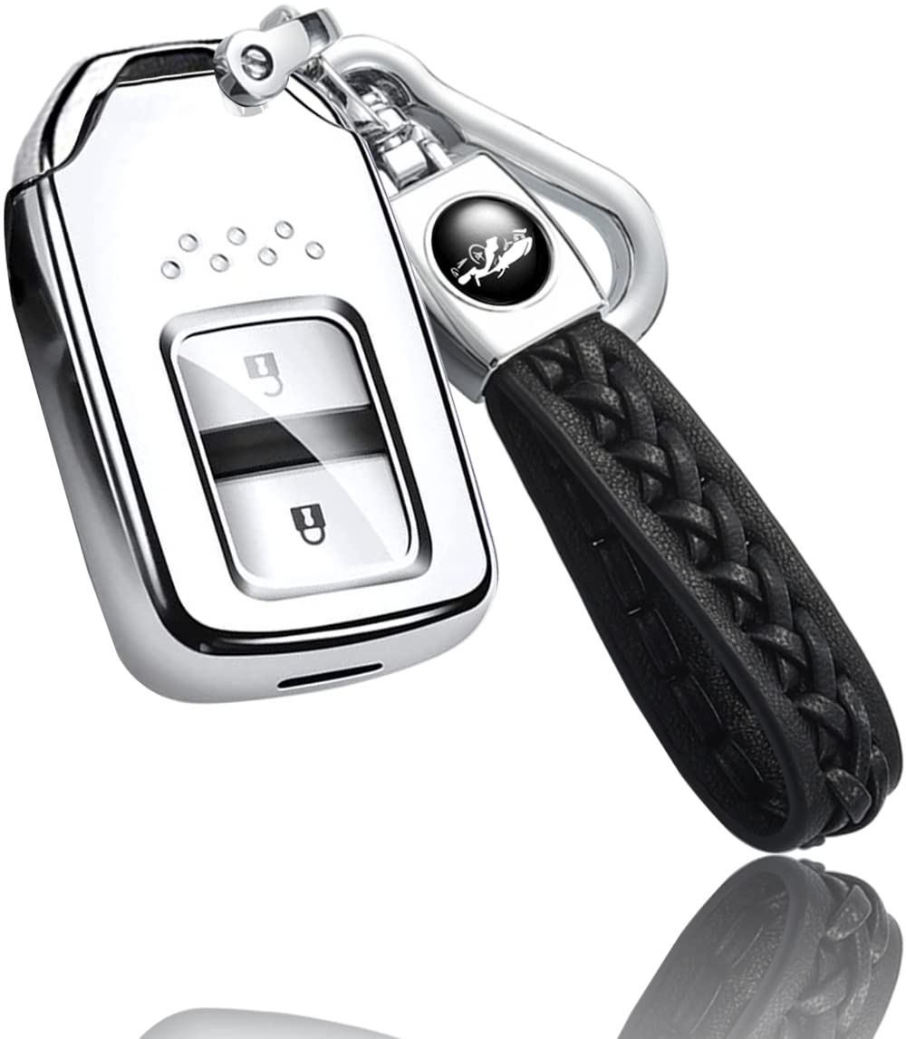 

Чехол для ключей из натуральной кожи для Совместим с Step Type Clarity [yoshinari] Honda, Freed, Odyssey, Wagon, Fit, S660, CR-Z, Vezel, CR-V, Jade, Shuttle,